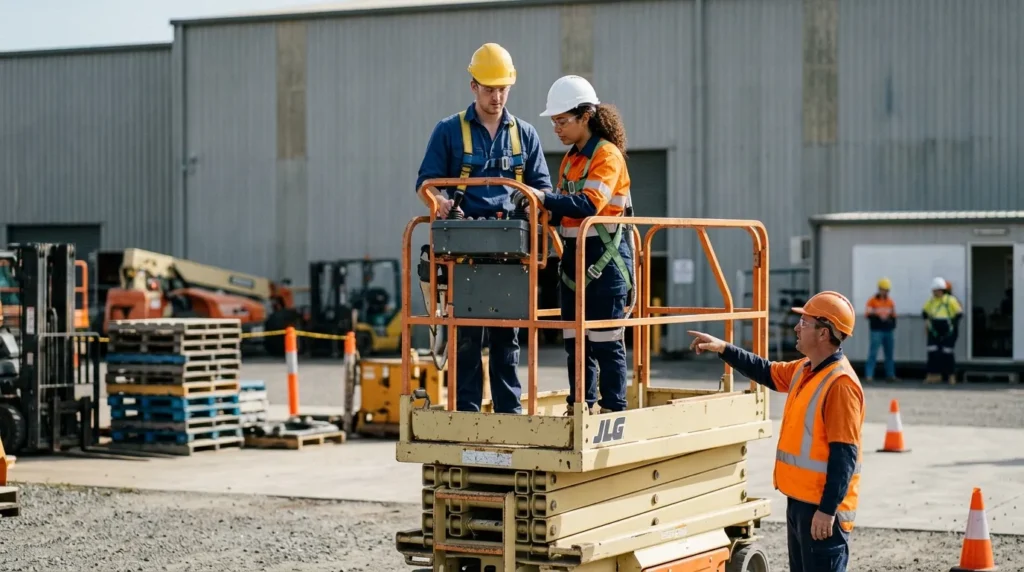 Curso Operador de Plataforma Tesoura