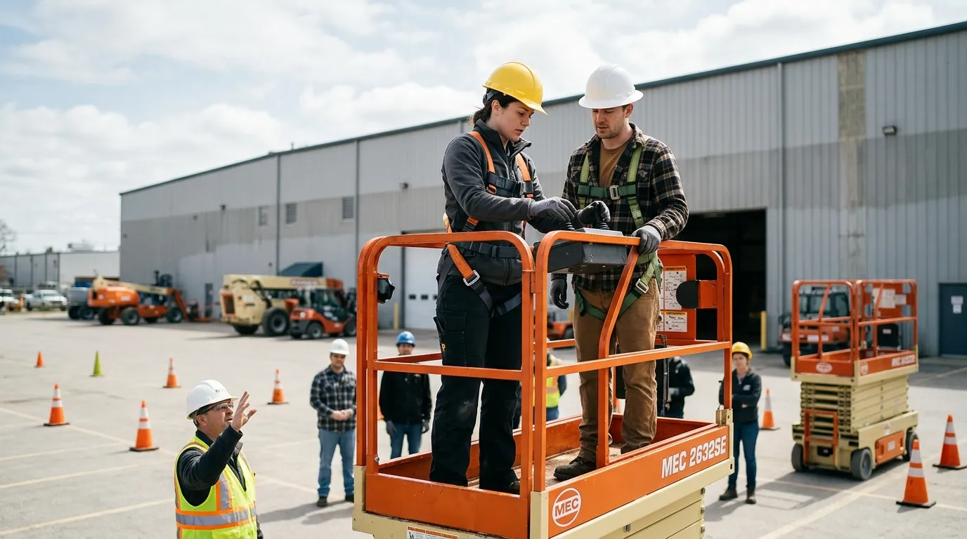 Curso Operador de Plataforma Tesoura